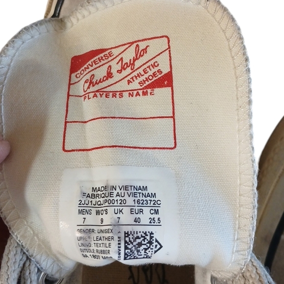 Converse Suede Chuck Taylor All Star High Top Sneakers Women's size 8.5-9 - Picture 10 of 12